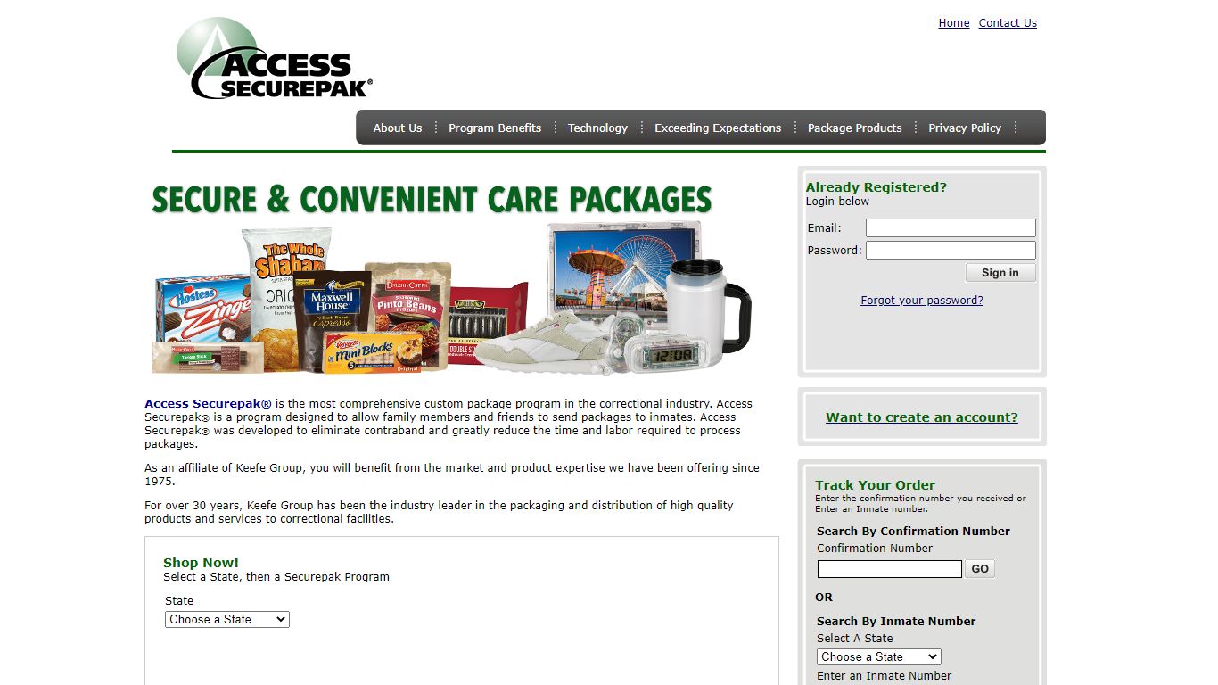 Access Securepak - Kitsap County Jail - WA - FAQ's